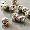 9 Packs: 12 ct. (108 total) Silver-Plated Metal Skull Beads, 12mm by Bead Landing&#x2122;